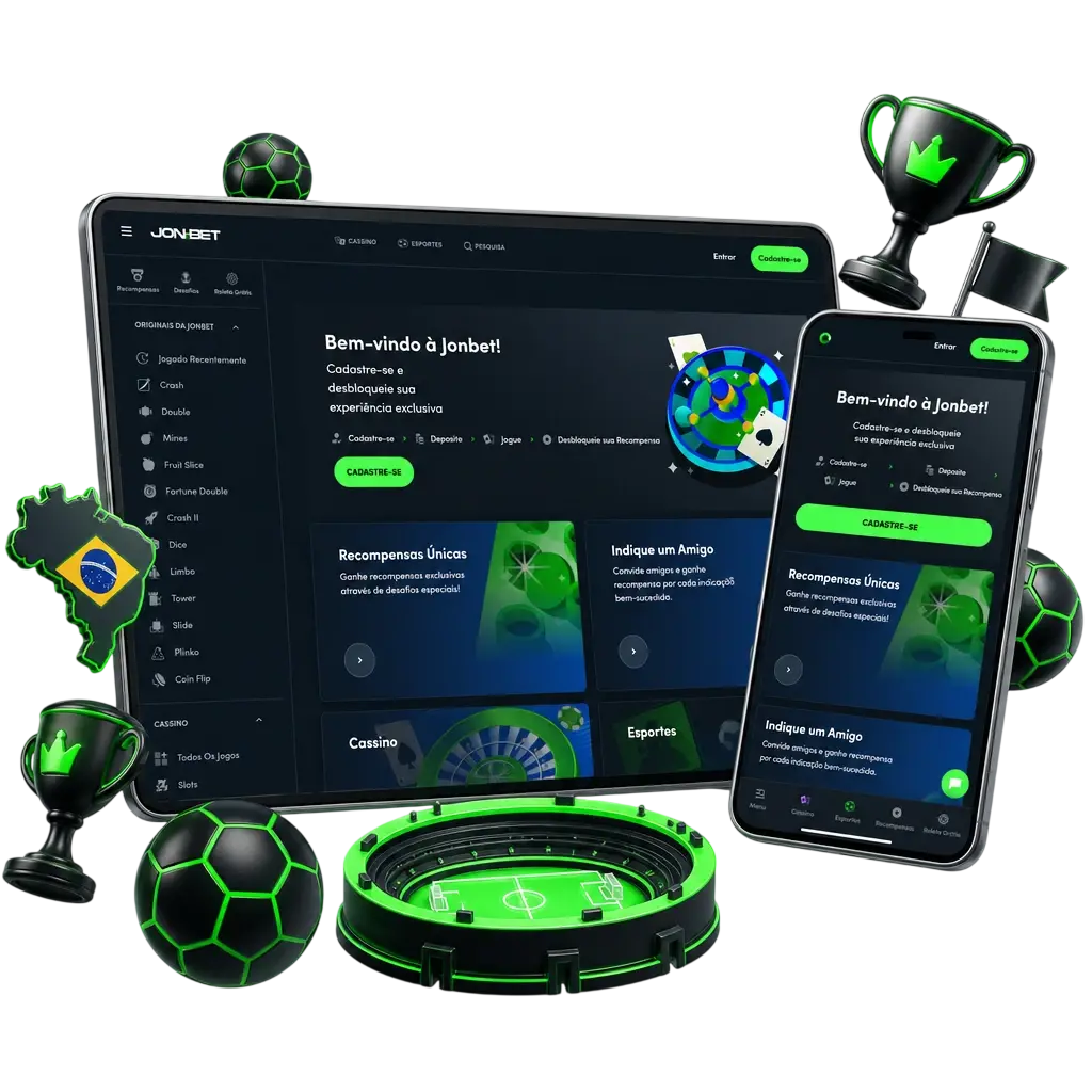 Principais campeonatos de futebol: Brasileirão, Premier League, Champions League, La Liga, Serie A e Bundesliga na Jonbet
