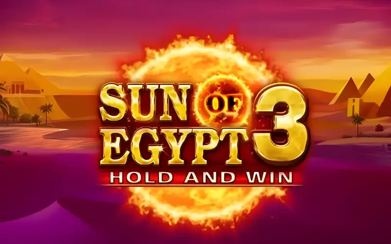 Rodas os carretéis do slot Sun of Egypt 3 na Jonbet.